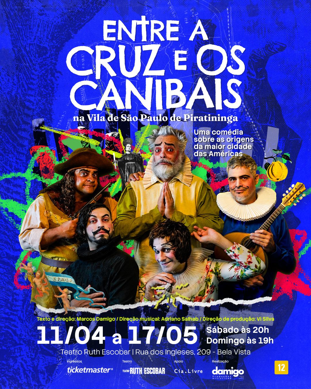 Projeto Entre a Cruz e os Canibais desenvolvido pela Auttiva Lab